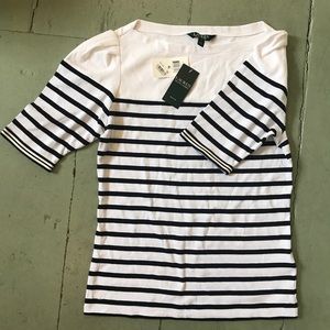 Lauren by Ralph Lauren striped tee